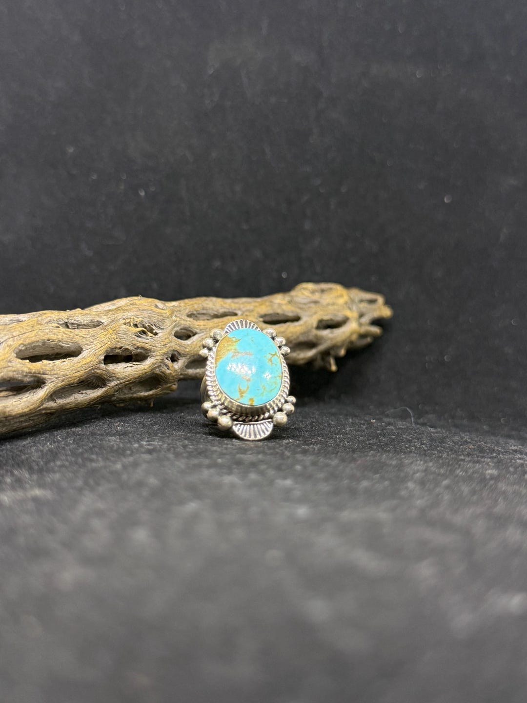 Handmade Native American Navajo Kingman Turquoise Sterling Silver ...