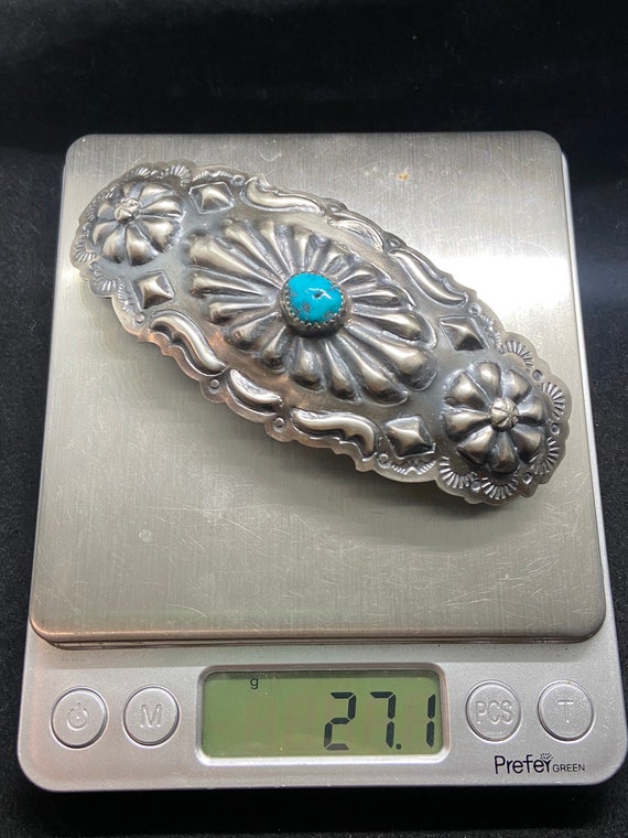 Buy Handmade Native American Navajo King Man Turquoise  display picture 1