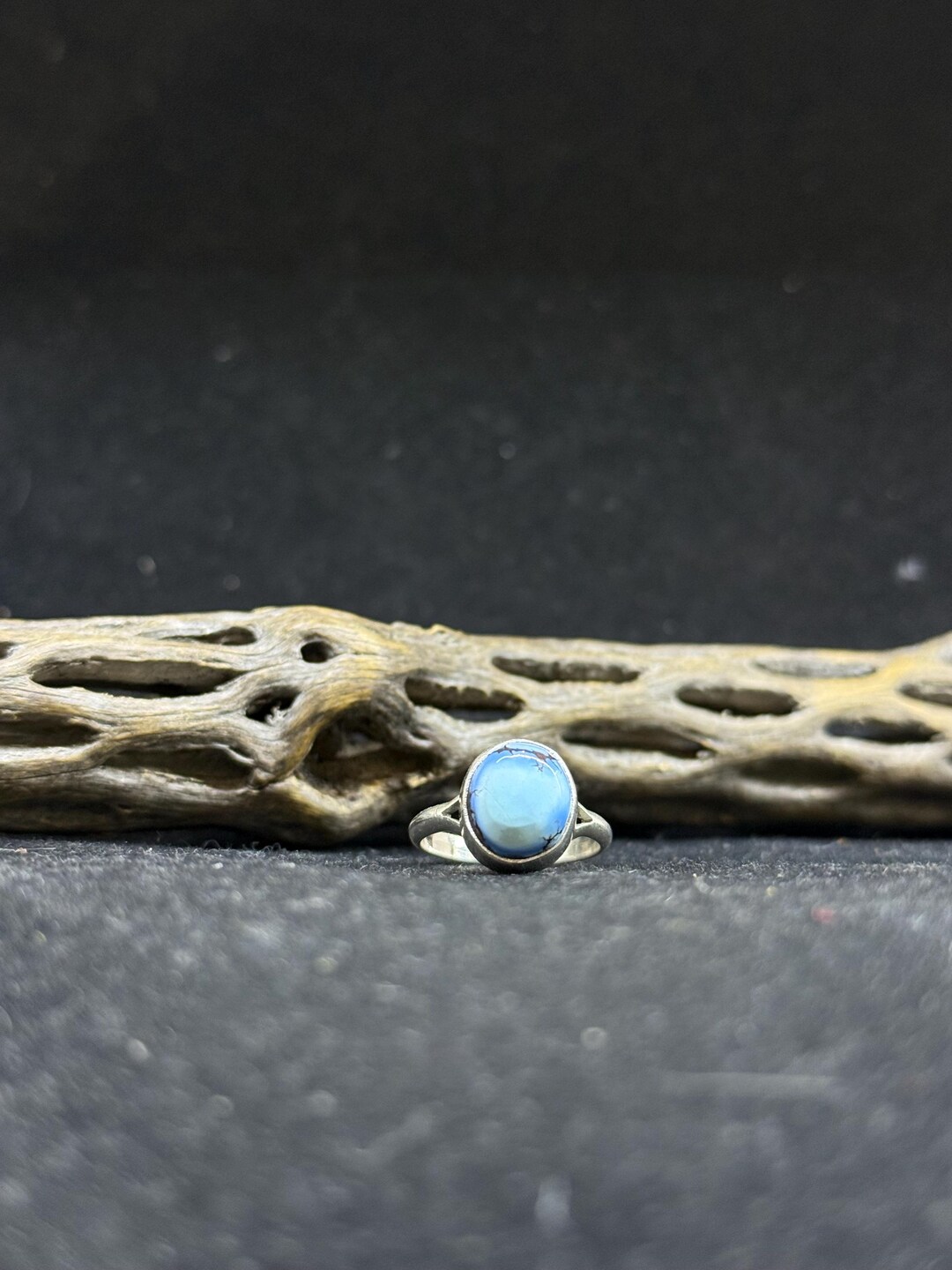 Handmade Native American Navajo Golden Hill Turquoise Sterling Silver ...