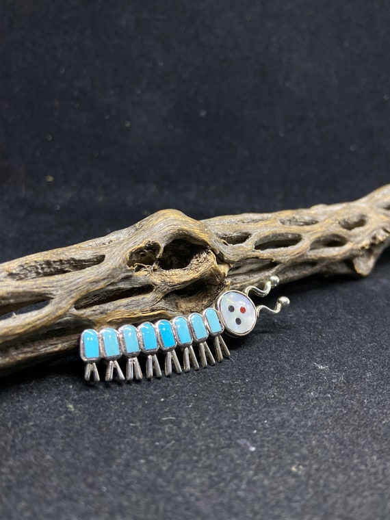 Harley Paquin Vintage Native American Zuni Jet Sterling Silver Bear Bolo Harley Paquin Harley Paquin Vintage Native American Zuni Jet Sterling Silver Bear Bolo Harley Paquin