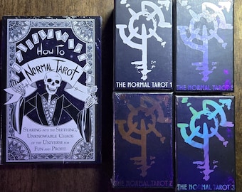 The Normal Tarot - Non-traditional Tarot - Seasonal - Indie Tarot Deck - Unique Tarot