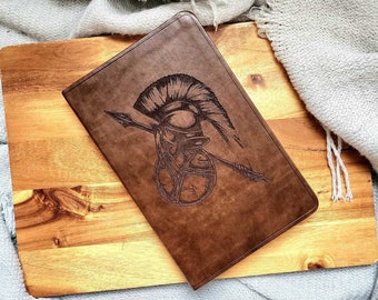 Armor of God Leather Bible | Personalized Leather Bible Cover | Imitation Leather Bible | Warrior Bible | Helmet of Salvation