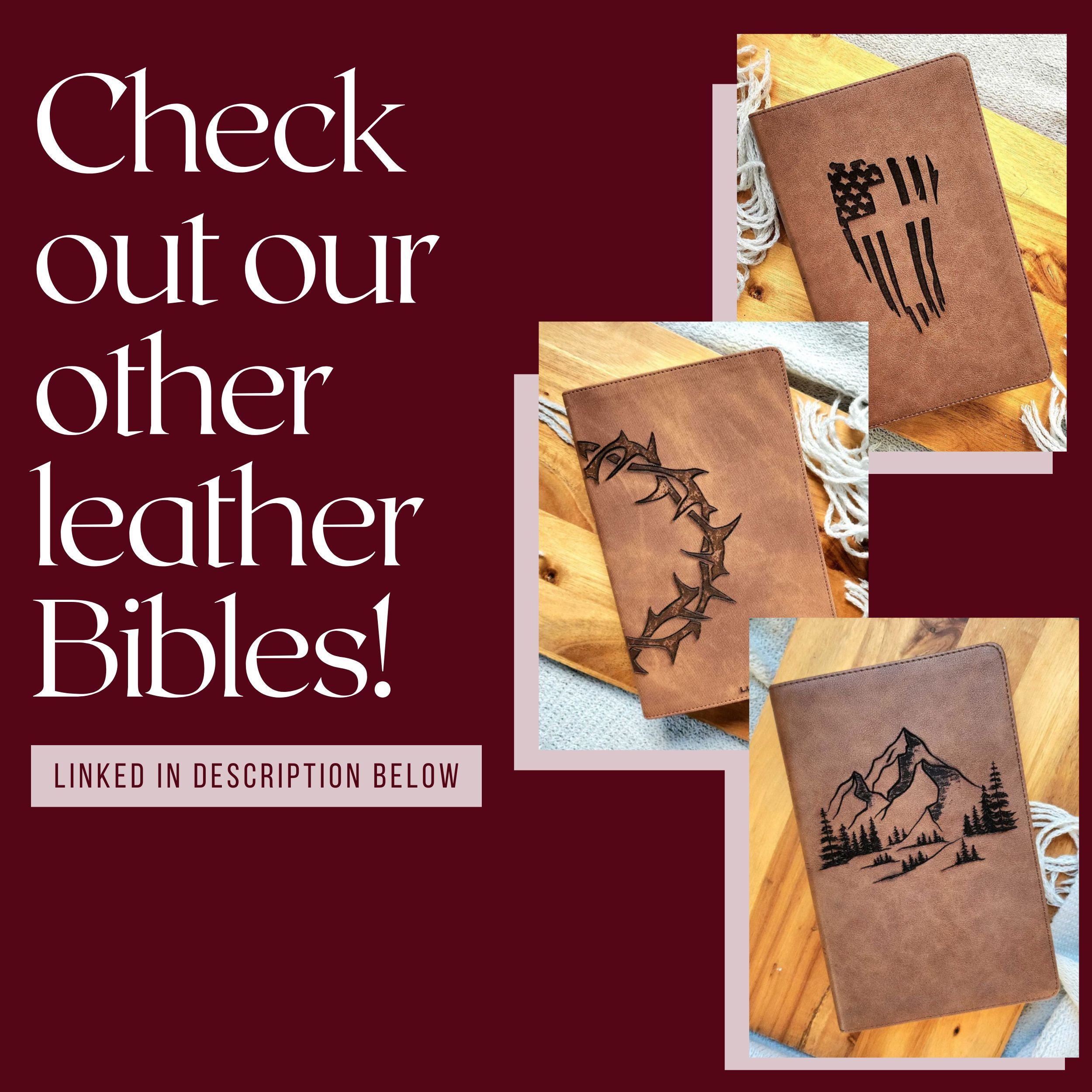 Personalized Bible Cover, Put On The Full Armor Of God...