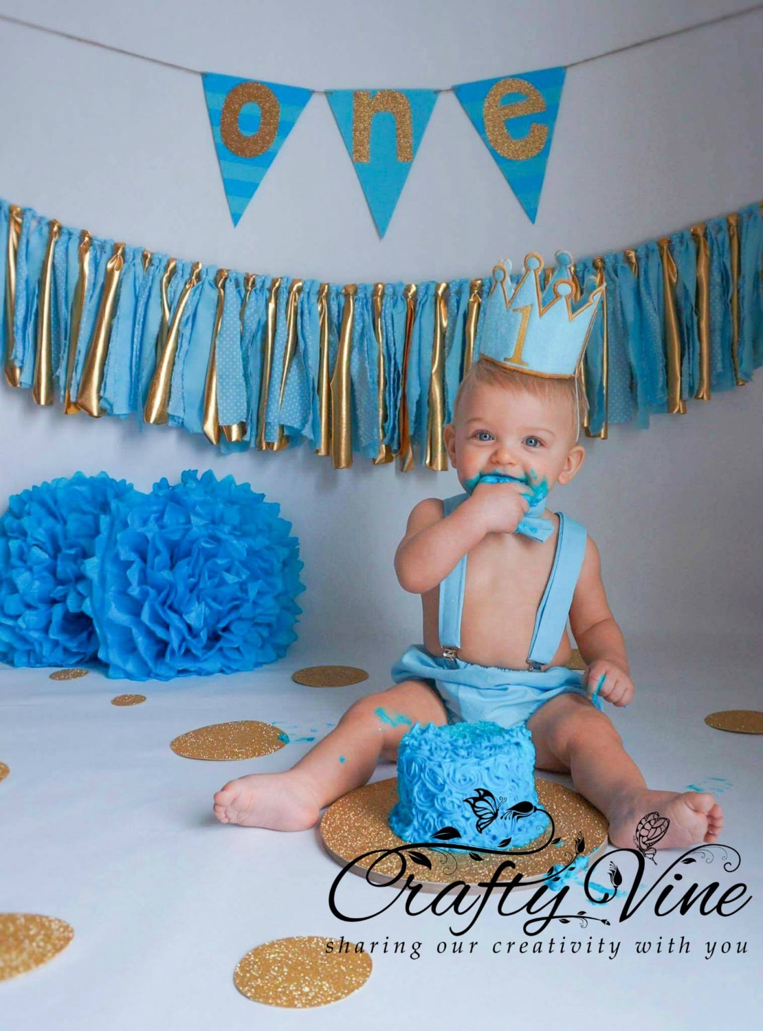 white cake smash outfit