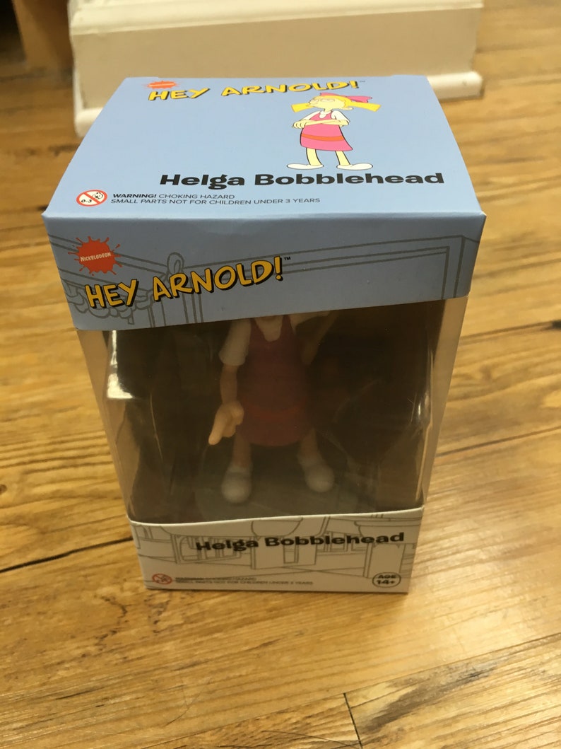 90s cartoons Hey Arnold Hey Arnold Statue Helga Bobblehead 90s Nick