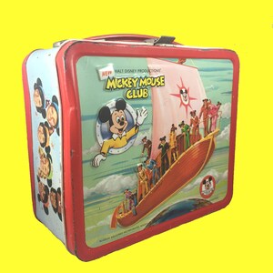 1977 Mickey Mouse Club lunch box