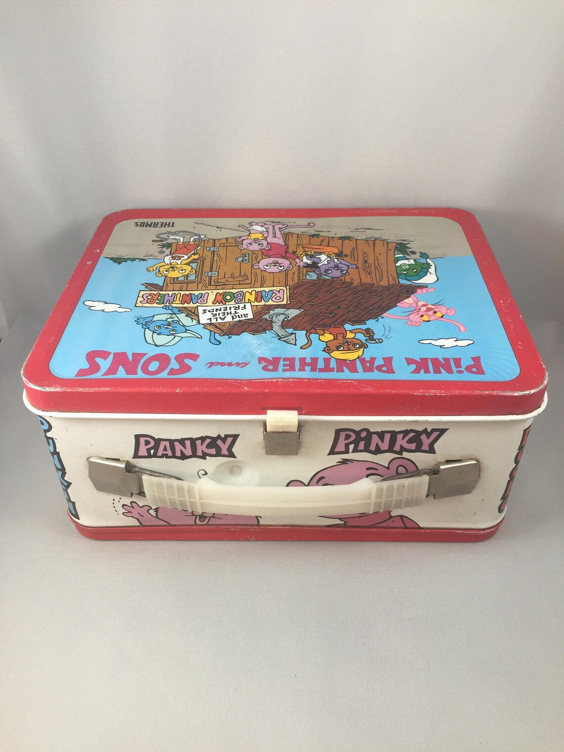 1984 Pink Panther and Sons Lunch Box Etsy