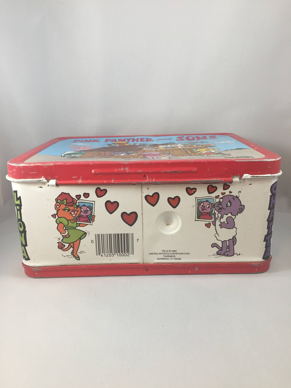 1984 Pink Panther and Sons Lunch Box Etsy