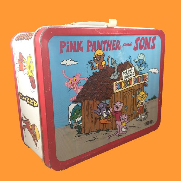 Pink Panther Lunch Box Etsy