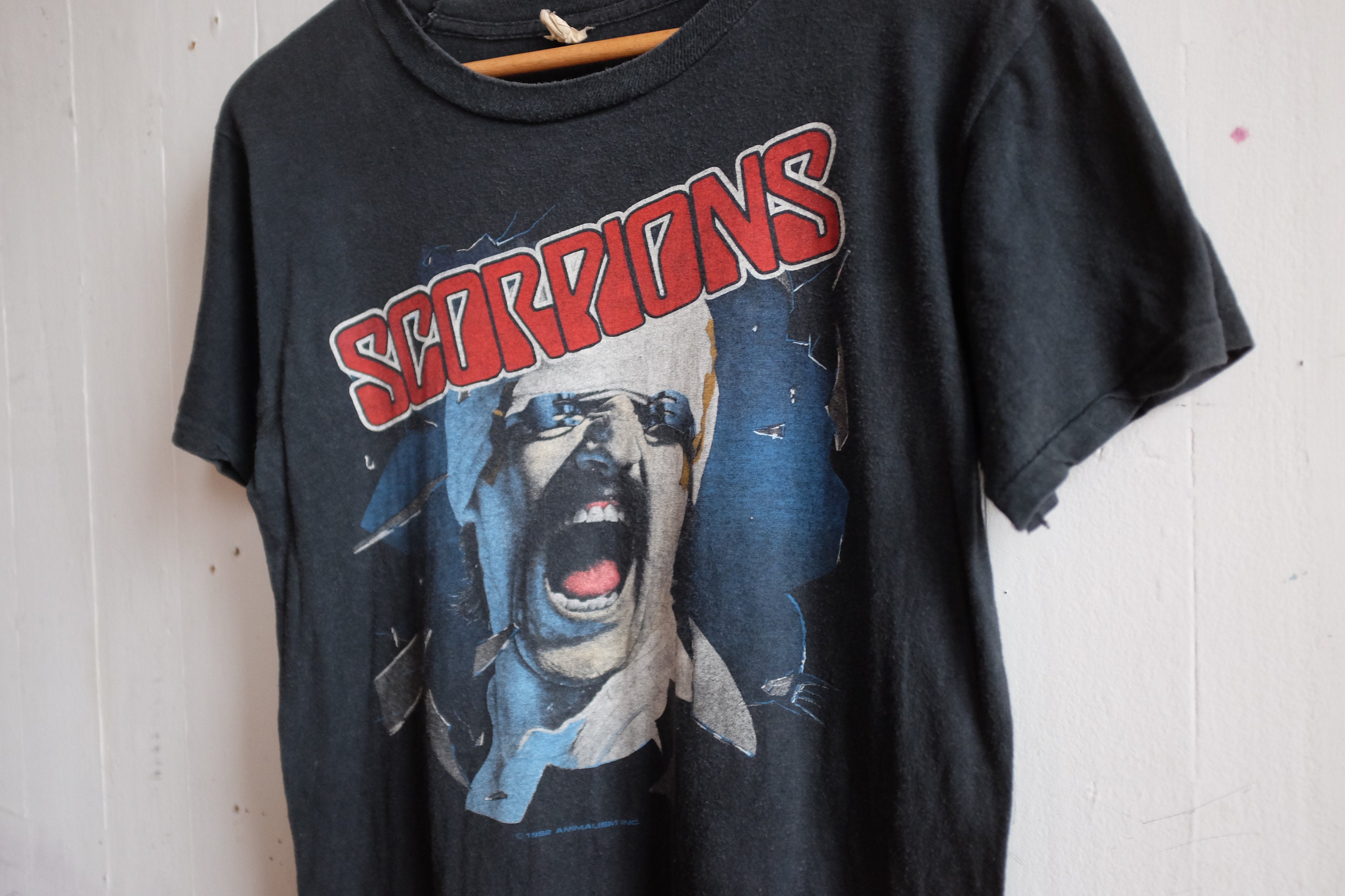 rock 1982 tour shirt