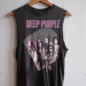 【激レア★ヴィンテージ】ディープパープルEUROPE1985 Tシャツ MJ29 激レア☆ヴィンテージ】ディープパープルEUROPE1985 Tシャツ MJ29