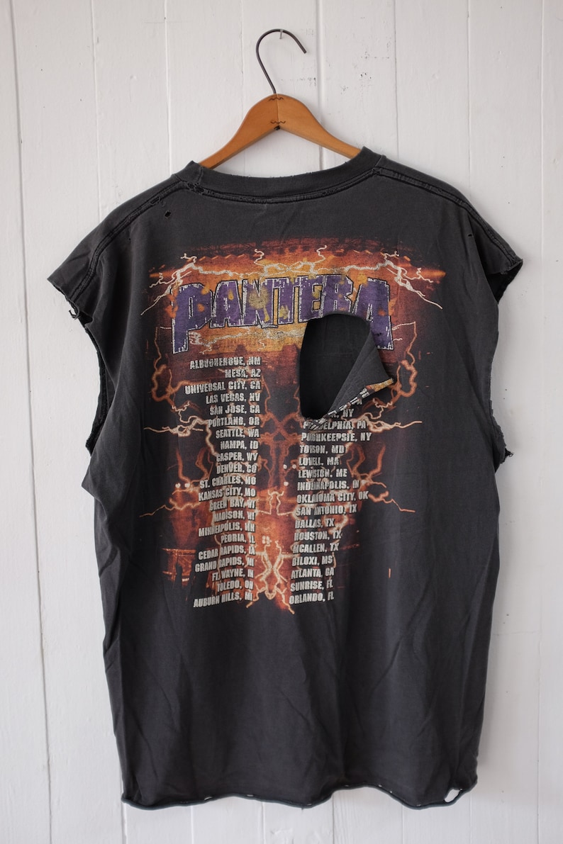 Pantera Reinventing the Steel Concert/tour T-shirt 2000 Vintage - Etsy