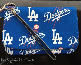 Los Angeles Dodgers clutch purse