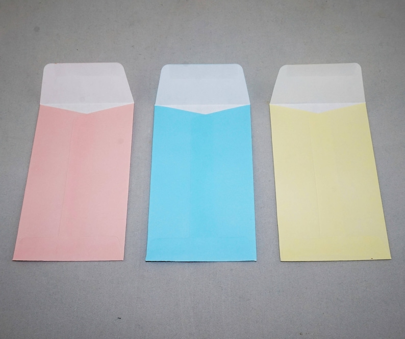 COIN ENVELOPES 4.25 X 2.5 for Etsy