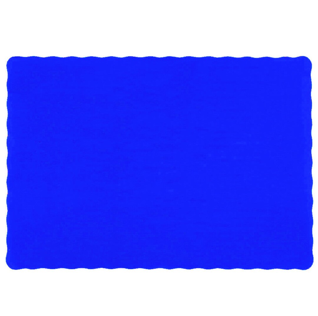 Blue Paper Placemats With Scalloped Edge, 10 X 14 pack of 50 Etsy
