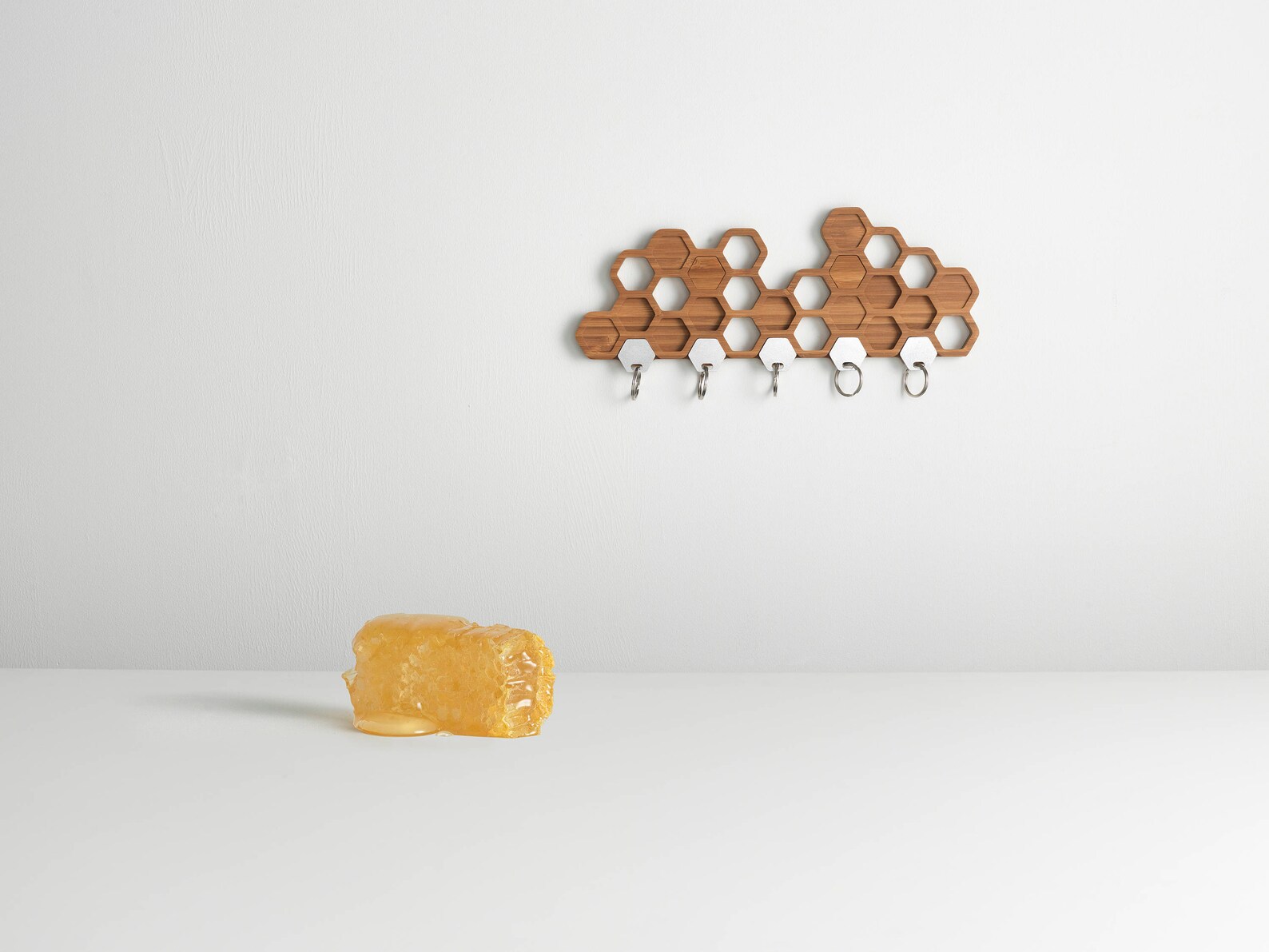 Key Holder A Unique Bamboo Wall Mounted Etsy