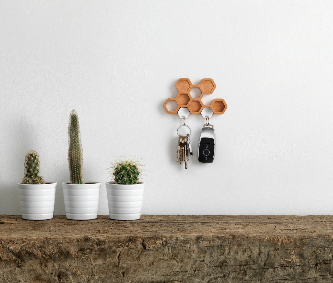 Key Holder, Key Shelf, Wall Key Storage,