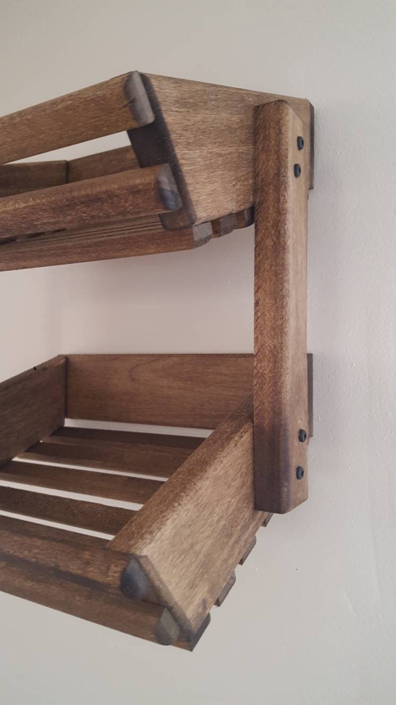 Kitchen Wall Storage Wall Fruit Basket Etsy