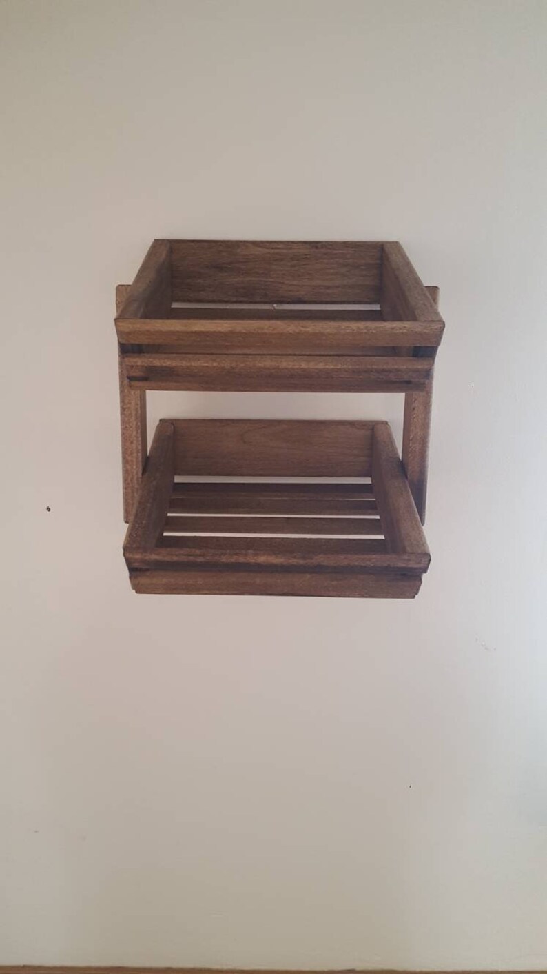 Kitchen Wall Storage Wall Fruit Basket Etsy