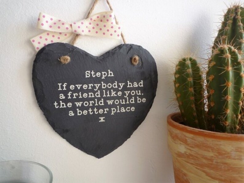 Personalised Thank You Gift for Best Friend Gift Friendship Etsy UK