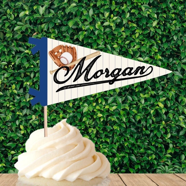 Baseball Pennants Etsy