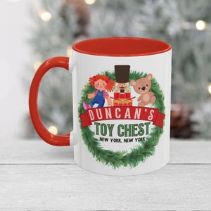 Christmas Movie Mug, Festive Holiday Mug, Home Alone Inspired Christmas Mug, Cute Cocoa Mug