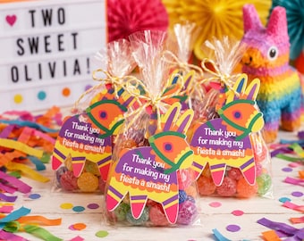 Piñata Party Tags. Fiesta Theme. Cinco de Mayo Party. Gift Tags. Favor Tags. Pinata Party Tags.