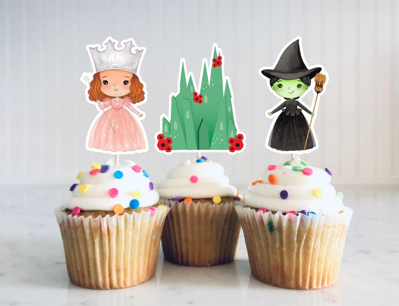 36 Hexenstiefel Cupcake Topper – Halloween-Deko, 6 Farben, Ca. 8,6 X 10,2 Cm, Aus Pappe