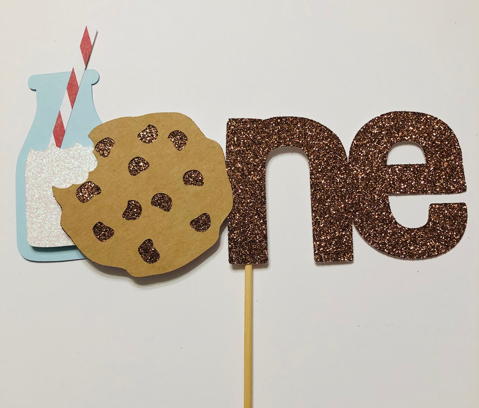 Milk & Cookies Cake Topper. Milk and Cookies Party Etsy