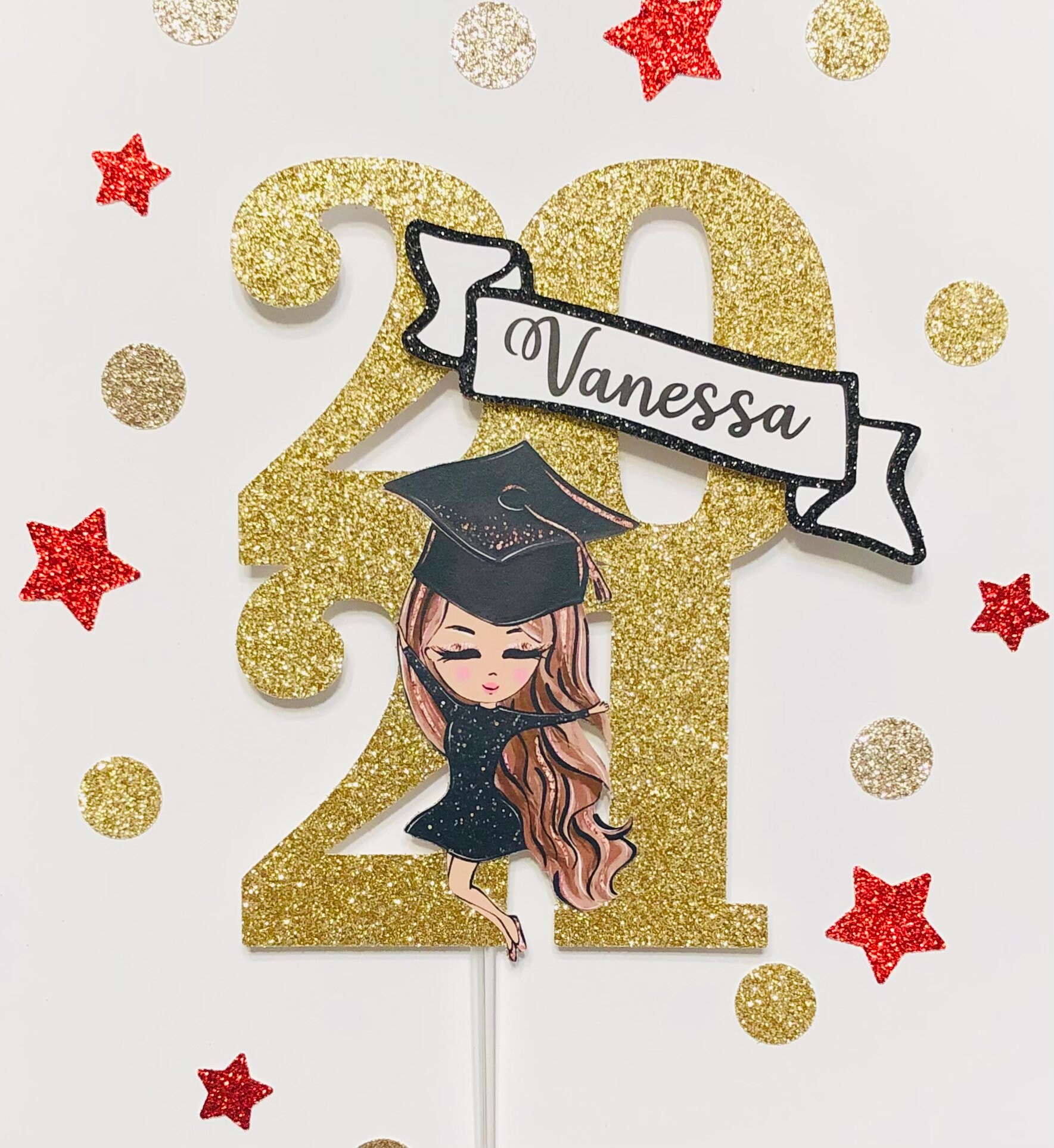 Personalized Graduation Cake Topper. Graduation Party - Etsy