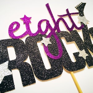 Rockstar Cake Topper. Rockstar Birthday. Rockstar Party Theme. image 3