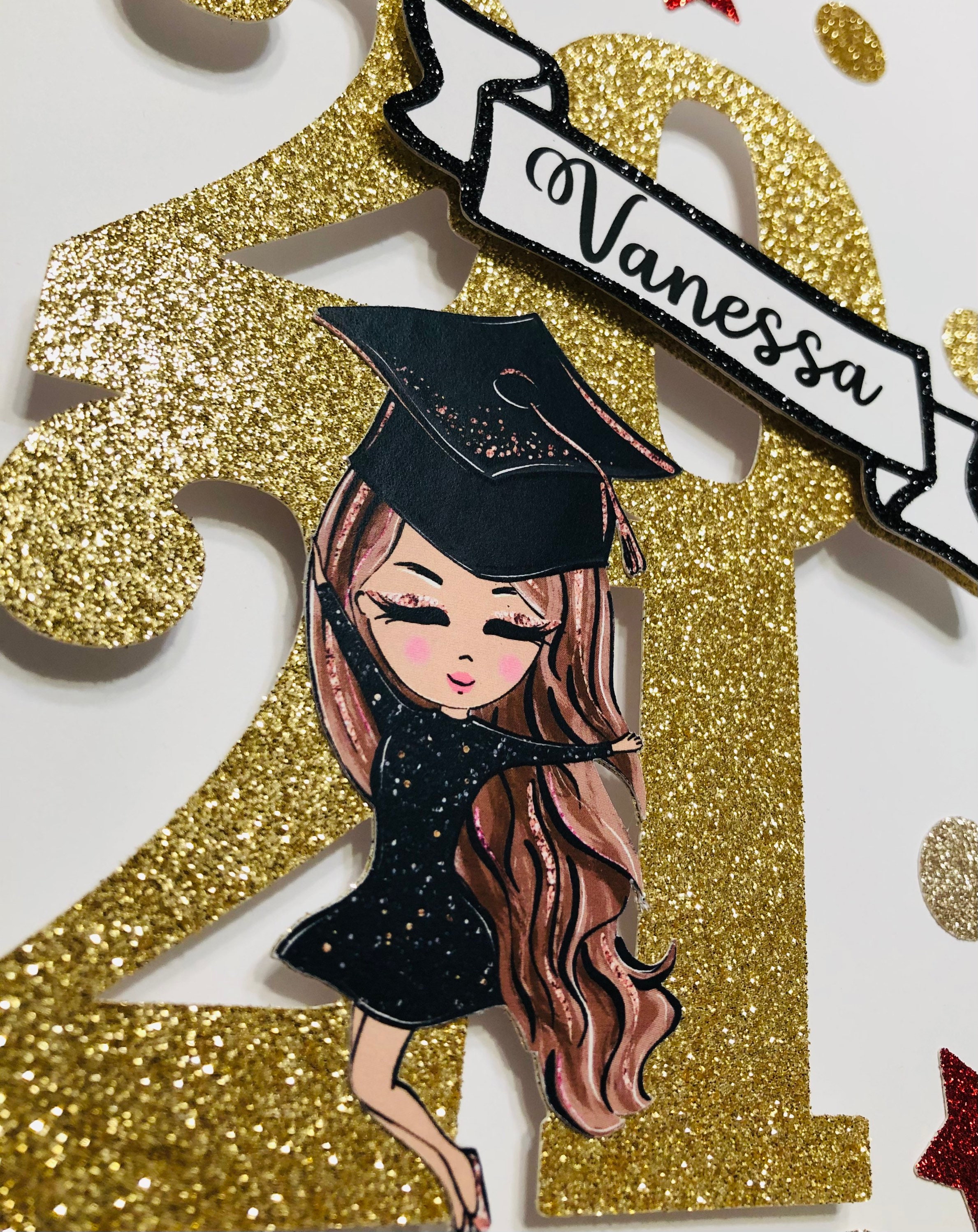 Personalized Graduation Cake Topper. Graduation Party Etsy
