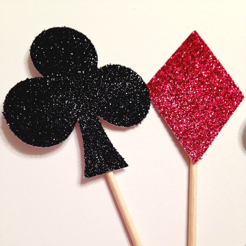 Casino Night Cupcake Toppers. Game Night. Casino Theme Casino Night Cupcake Toppers. Game Night. Casino Theme