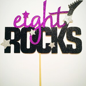 Rockstar Cake Topper. Rockstar Birthday. Rockstar Party Theme. image 4