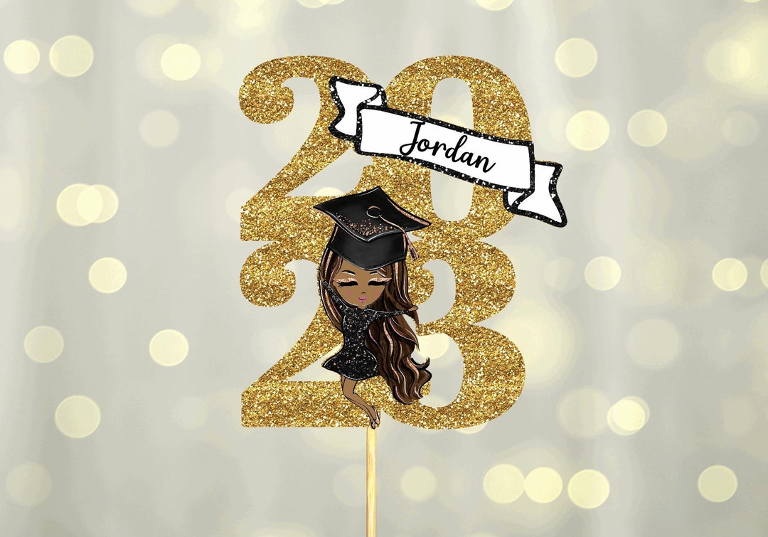 Personalized Graduation Cake Topper. Graduation Party - Etsy