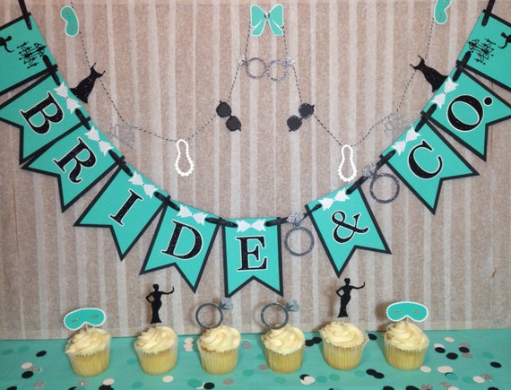 Breakfast At Tiffany S Bridal Shower Banner Bride And Co Etsy