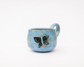 Blue Butterfly Mug