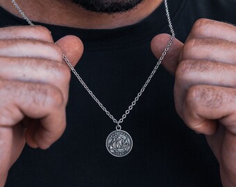 Mens coin chain clearance