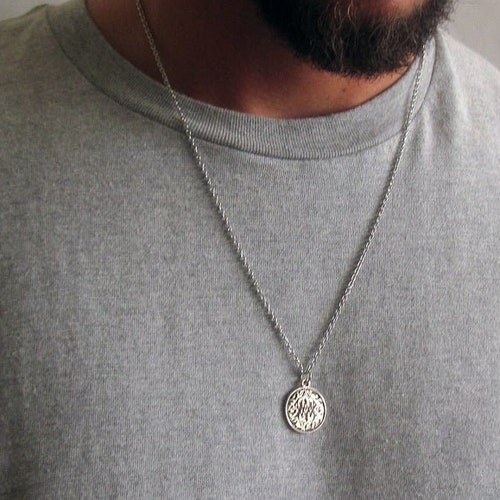 Mens Silver Celtic Knot Irish 