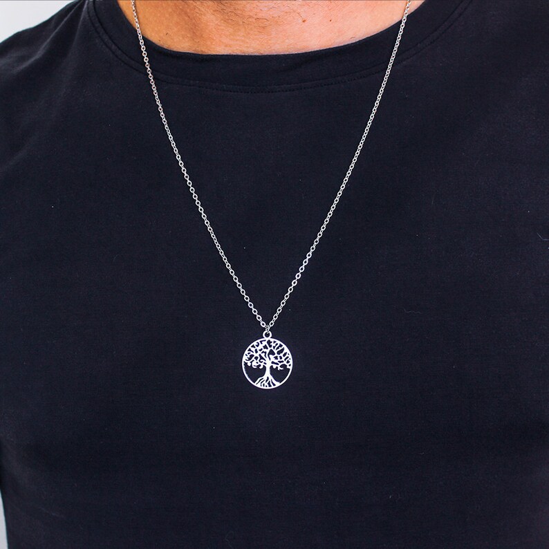Mens tree of life necklace Clearance