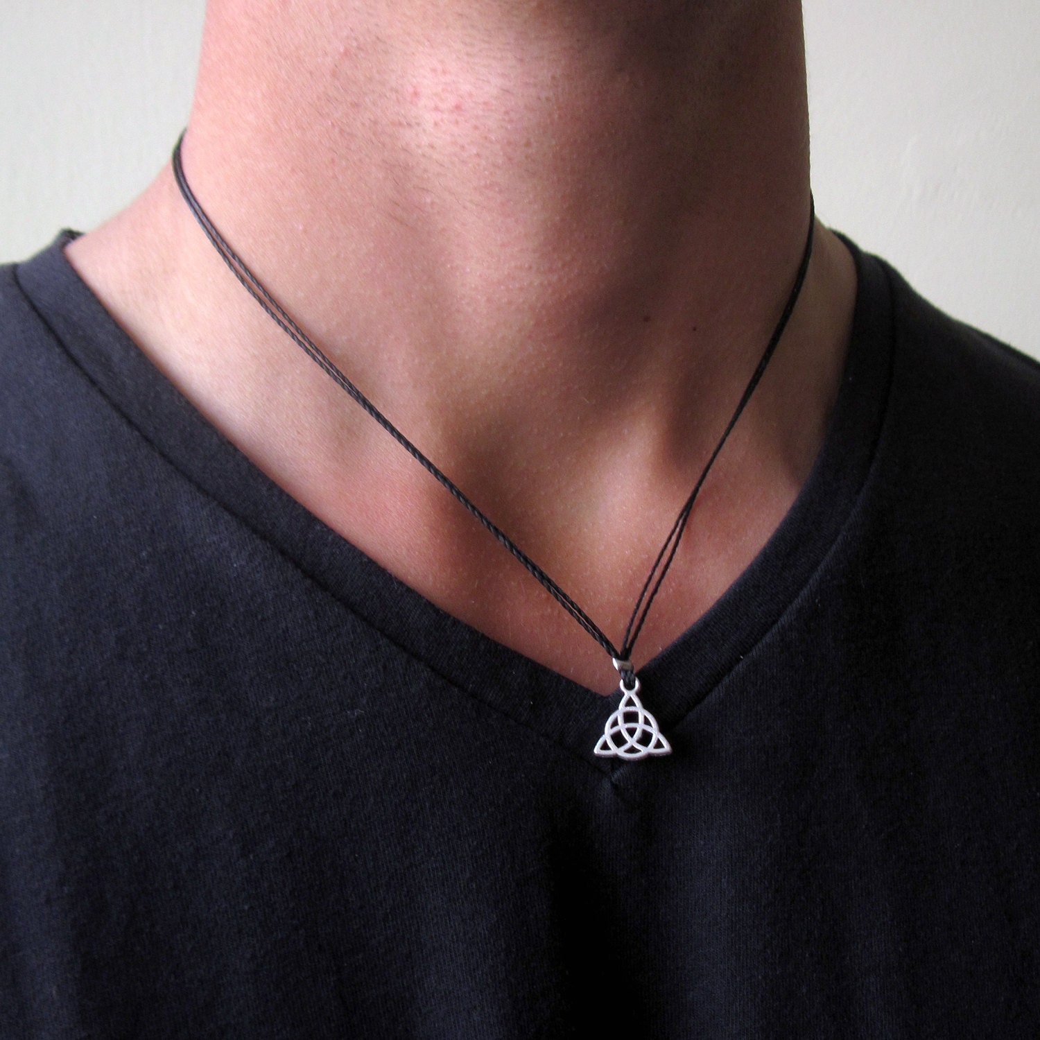 Men's Celtic Necklace Mens Necklace Celtic Jewelry Etsy