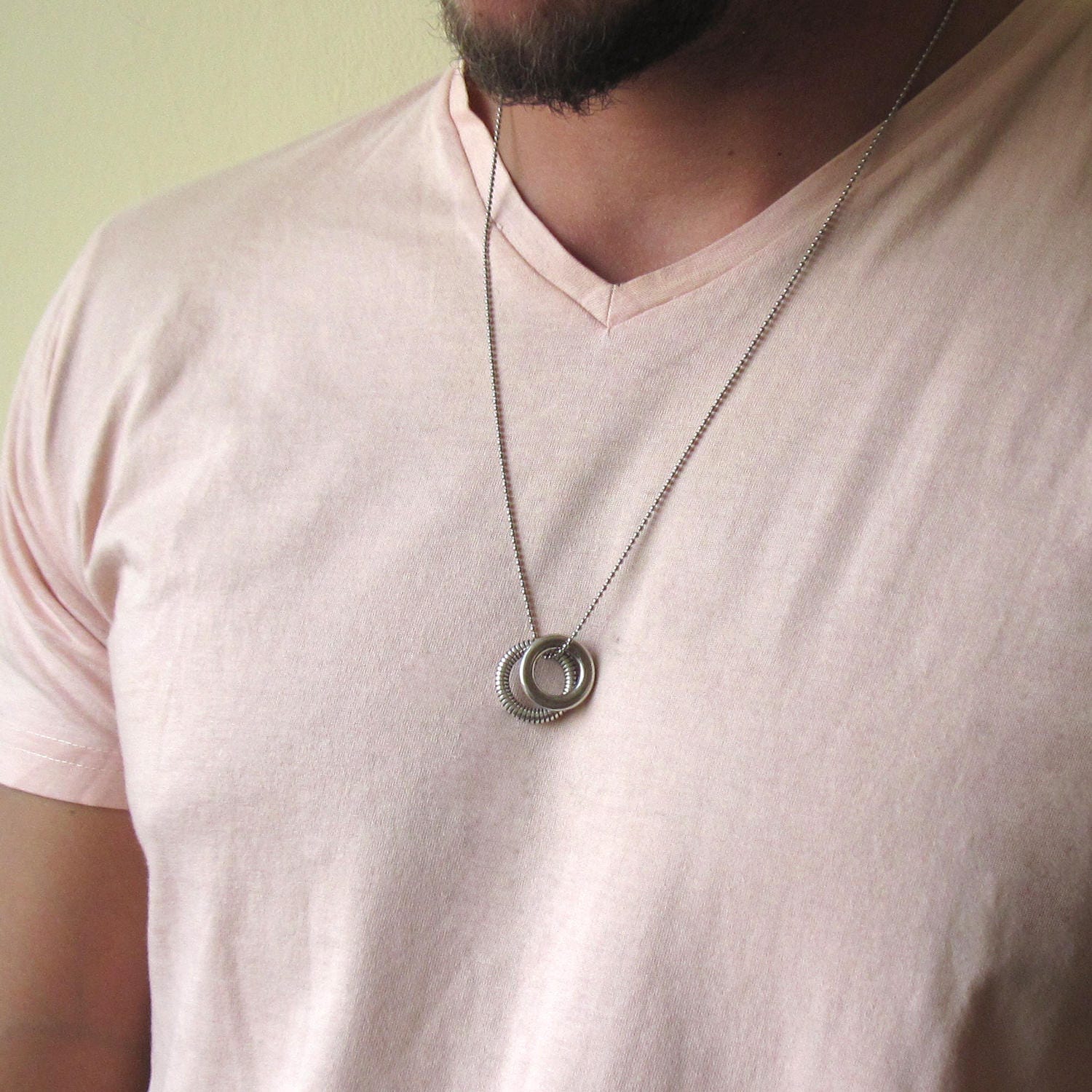 Mens Karma Necklace Mens Necklace 