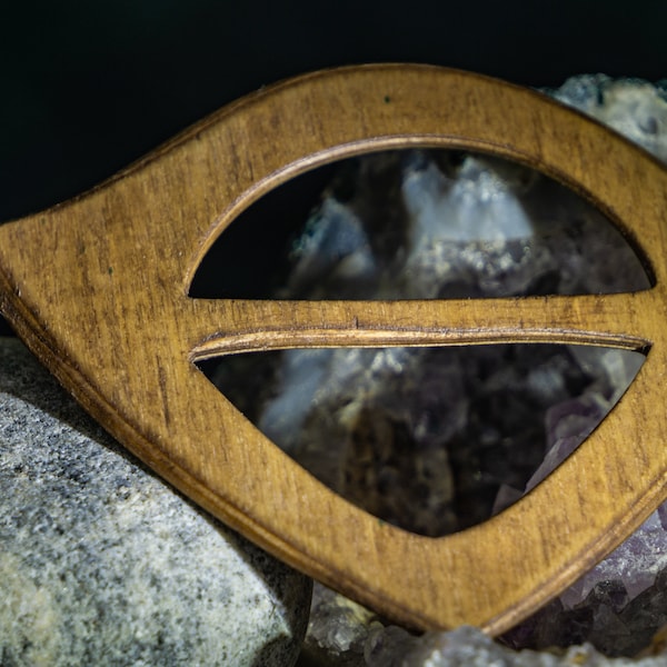 Schalring Mit Blüten-Design - Perlen Schalverschluss Schwarz