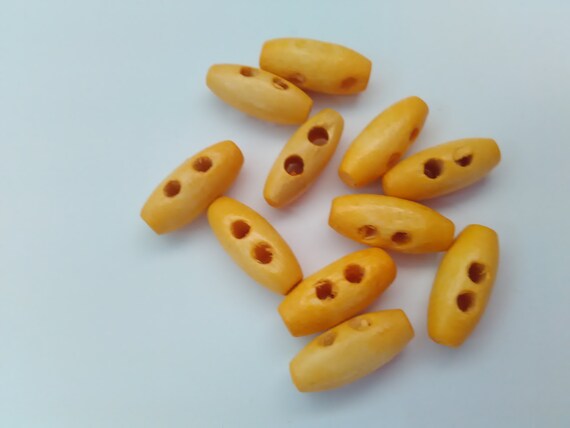 Baby Toggle Buttons 19mm White Mini Toggles Free Postage