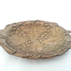 Vintage brass dish for serving your treats
