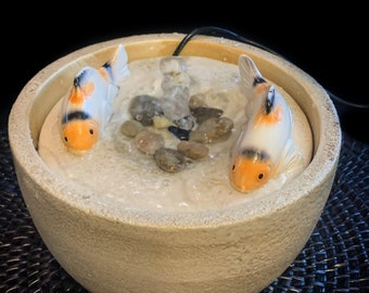 Koi fountain | Etsy
