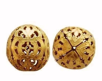 Haskell Filigree Brass Beads, Filigree Round 26mm Bead { 1 }