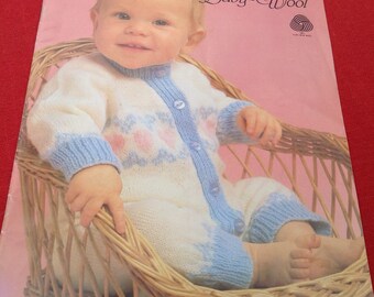 Twilleys Baby Wool Designs in Crochet and Knit Playsuit, Cardigans & more