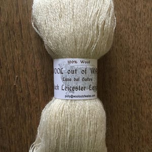 Wool Out of Wales Natural White 2Ply Yarn