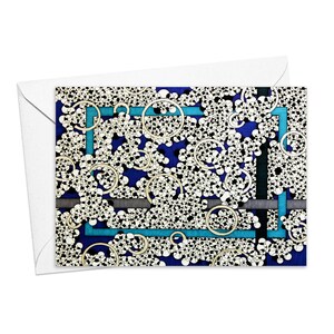 Bubble Bath Cards, Set of 6 with Envelopes, Thank You Notes, Blank Inside